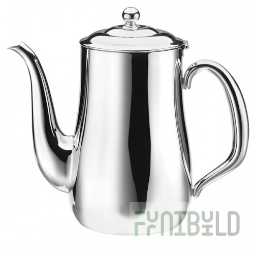 Walco Soprano from Steelite International WLCX514 18 oz. Stainless Steel Gooseneck Coffee Pot