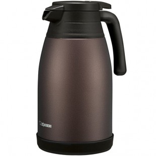 Zojirushi SH-RA15-TA 51 oz. Brown Stainless Steel-Lined Vacuum Carafe with Screw Off Lid