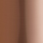 Acopa 64 oz. Satin Copper Stainless Steel Slender Bell Pitcher with Ice Guard