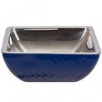 Bon Chef Diamond Collection Cold Wave 3 Qt. Yellow Triple Wall Square Bowl Bon Chef Diamond Collection Cold Wave 3 Qt. Yellow Triple Wall Square Bowl