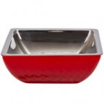 Bon Chef Diamond Collection Cold Wave 3 Qt. Yellow Triple Wall Square Bowl Bon Chef Diamond Collection Cold Wave 3 Qt. Yellow Triple Wall Square Bowl