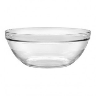Duralex Gigogne 115.2 oz. Clear Glass Bowl - 12/Case