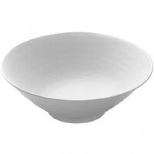 Elite Global Solutions Hermosa 67 oz. Black Marble Embossed Melamine Bowl B382950-BBM - 6/Case