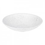Elite Global Solutions Hermosa 67 oz. Black Marble Embossed Melamine Bowl B382950-BBM - 6/Case