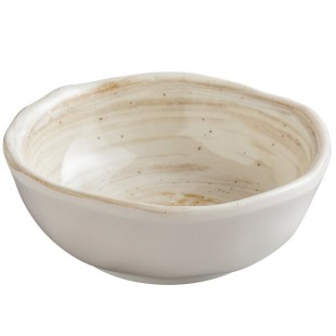 Elite Global Solutions D3141R Van Gogh Taupe 3 oz. Round Melamine Bowl - 6/Case Elite Global Solutions D3141R Van Gogh Taupe 3 oz. Round Melamine Bowl - 6/Case