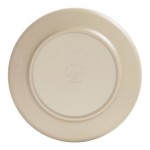 Cal-Mil Nova 19 oz. Taupe Round Coupe Melamine Bowl / Plate - 6/Case Cal-Mil Nova 19 oz. Taupe Round Coupe Melamine Bowl / Plate - 6/Case