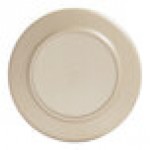 Cal-Mil Nova 19 oz. Taupe Round Coupe Melamine Bowl / Plate - 6/Case Cal-Mil Nova 19 oz. Taupe Round Coupe Melamine Bowl / Plate - 6/Case