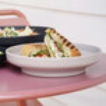 Cal-Mil Nova 19 oz. Taupe Round Coupe Melamine Bowl / Plate - 6/Case Cal-Mil Nova 19 oz. Taupe Round Coupe Melamine Bowl / Plate - 6/Case