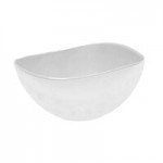 Elite Global Solutions M115OVB Organic Bowls Black Oval 4 Qt. Bowl