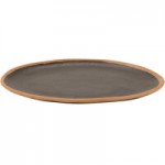 GET B-300-BR Pottery Market 14 oz. Matte Brown Melamine Serving Bowl - 12/Pack