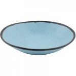 GET B-300-BR Pottery Market 14 oz. Matte Brown Melamine Serving Bowl - 12/Pack