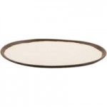 GET B-300-BR Pottery Market 14 oz. Matte Brown Melamine Serving Bowl - 12/Pack