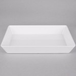 American Metalcraft Endurance 233 oz. Rectangular Melamine Serving Bowl - 6/Case
