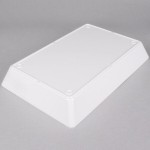 American Metalcraft Endurance 233 oz. Rectangular Melamine Serving Bowl - 6/Case