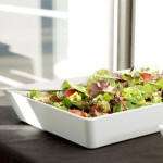American Metalcraft Endurance 233 oz. Rectangular Melamine Serving Bowl - 6/Case