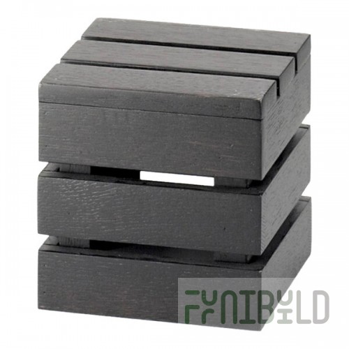Cal-Mil 1944-6-96 Midnight Square Crate Riser - 6
