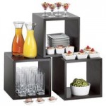 Cal-Mil 1944-6-96 Midnight Square Crate Riser - 6