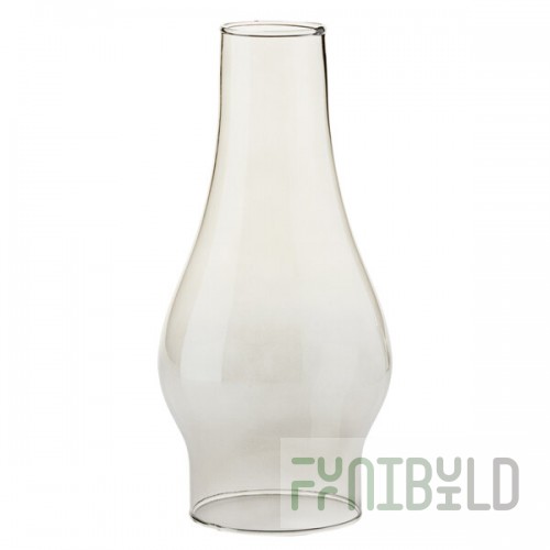 Hollowick 28S Smoke Lustre Chimney Glass Globe