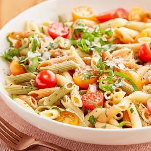 Barilla 12 oz. Tri-Color Penne Rigate Pasta - 16/Case Barilla 12 oz. Tri-Color Penne Rigate Pasta - 16/Case