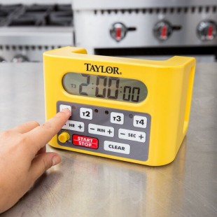 Taylor 5839N Digital 4 Channel 10 Hour Commercial Kitchen Timer Taylor 5839N Digital 4 Channel 10 Hour Commercial Kitchen Timer