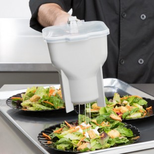 Vollrath 2800-31 Traex® Sauce Boss 48 oz. Sauce Dispenser with Legs