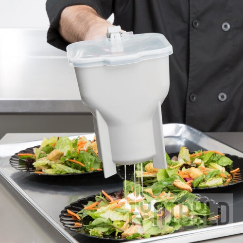 Vollrath 2800-31 Traex® Sauce Boss 48 oz. Sauce Dispenser with Legs