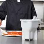 Vollrath 2800-31 Traex® Sauce Boss 48 oz. Sauce Dispenser with Legs