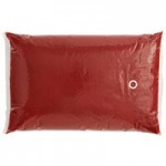 ServSense 1.5 Gallon Plastic Ketchup Pouch Dispenser with 16 mm Fitment