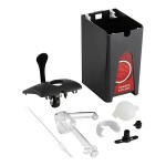 ServSense 1.5 Gallon Plastic Ketchup Pouch Dispenser with 16 mm Fitment
