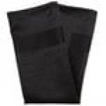 Snap Drape 54682222NH014 Black Milan Satin Band Cloth Napkin, 22 Snap Drape 54682222NH014 Black Milan Satin Band Cloth Napkin, 22