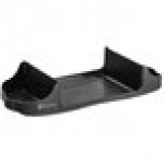 San Jamar H400CTBK Tabletop Condiment Caddy for H4005TBK Venue Napkin Dispenser