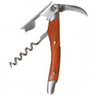 Franmara Straight Stainless Steel Waiter's Corkscrew with Rosewood Inset Handle 3197 Franmara Straight Stainless Steel Waiter's Corkscrew with Rosewood Inset Handle 3197
