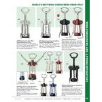 Franmara 2042-03 Vantage Wing Corkscrew with Burgundy Body