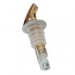 Precision Pours 58 CL 0.625 oz. Crystal Clear Measured Liquor Pourer - 12/Pack