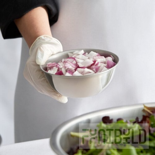 Vollrath 68750 0.5 Qt. Heavy Duty Stainless Steel Mixing Bowl