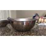 Vollrath 68750 0.5 Qt. Heavy Duty Stainless Steel Mixing Bowl Vollrath 68750 0.5 Qt. Heavy Duty Stainless Steel Mixing Bowl