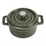 Staub 8 oz. Grenadine Enameled Cast Iron Mini Dutch Oven 1004195 Staub 8 oz. Grenadine Enameled Cast Iron Mini Dutch Oven 1004195