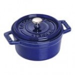 Staub 8 oz. Grenadine Enameled Cast Iron Mini Dutch Oven 1004195 Staub 8 oz. Grenadine Enameled Cast Iron Mini Dutch Oven 1004195