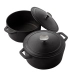 American Metalcraft CIPR3 3 Qt. Cast Iron Dutch Oven American Metalcraft CIPR3 3 Qt. Cast Iron Dutch Oven