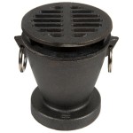 Town 51355 Hibachi Set with Cast Iron Grill and Fuel Holder
