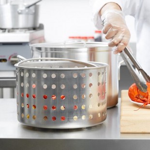 Vollrath 68289 Wear-Ever 20 Qt. Replacement Boiler / Fryer Basket for 68271