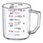 Anchor Hocking 55175AHG18 8 oz. Clear Glass Measuring Cup