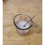 Anchor Hocking 55175AHG18 8 oz. Clear Glass Measuring Cup