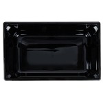Vollrath 9006420 Super Pan® Full Size Black High Heat Plastic Food Pan - 6 Vollrath 9006420 Super Pan® Full Size Black High Heat Plastic Food Pan - 6