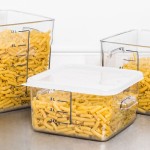 Rubbermaid® 4 Qt. Clear Square Polycarbonate Food Storage Container Rubbermaid® 4 Qt. Clear Square Polycarbonate Food Storage Container