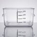 Rubbermaid® 4 Qt. Clear Square Polycarbonate Food Storage Container Rubbermaid® 4 Qt. Clear Square Polycarbonate Food Storage Container