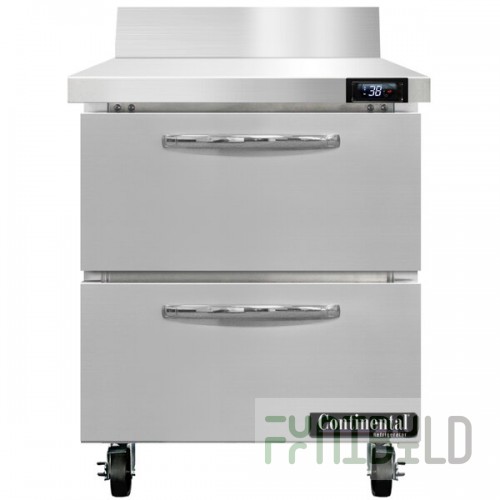 Continental Refrigerator SW27-N-BS-D 27