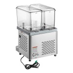 Crathco SR-25-16 Classic Pro Bubbler Double 4.75 Gallon Bowl Refrigerated Beverage Dispenser - 120V Crathco SR-25-16 Classic Pro Bubbler Double 4.75 Gallon Bowl Refrigerated Beverage Dispenser - 120V