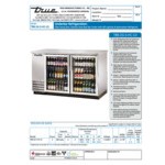 True TBB-2G-S-HC-LD 58 7/8 True TBB-2G-S-HC-LD 58 7/8