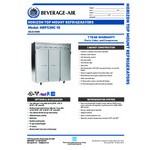 Beverage-Air HRPS3HC-1S Horizon Series 78
